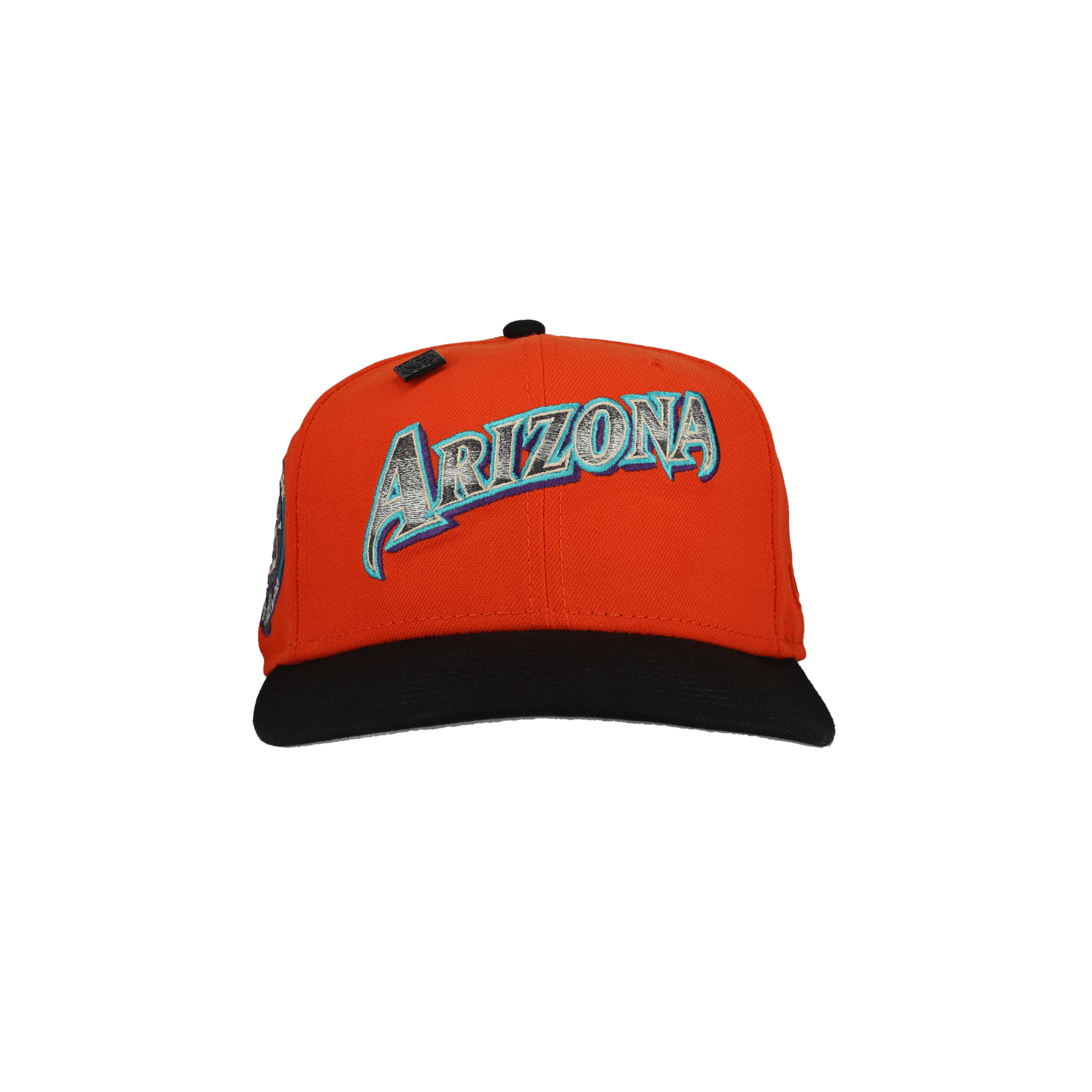 Arizona Diamondbacks 25th Anniversary Orange Gradient Metallic 59Fifty Fitted Hat - Lucid Soles