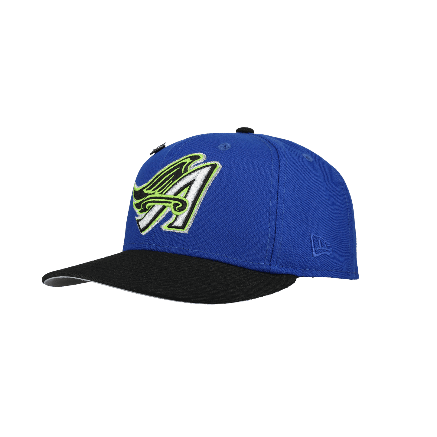 Anaheim Angels 50th Season Metallic Lime 59Fifty Fitted Hat - Lucid Soles