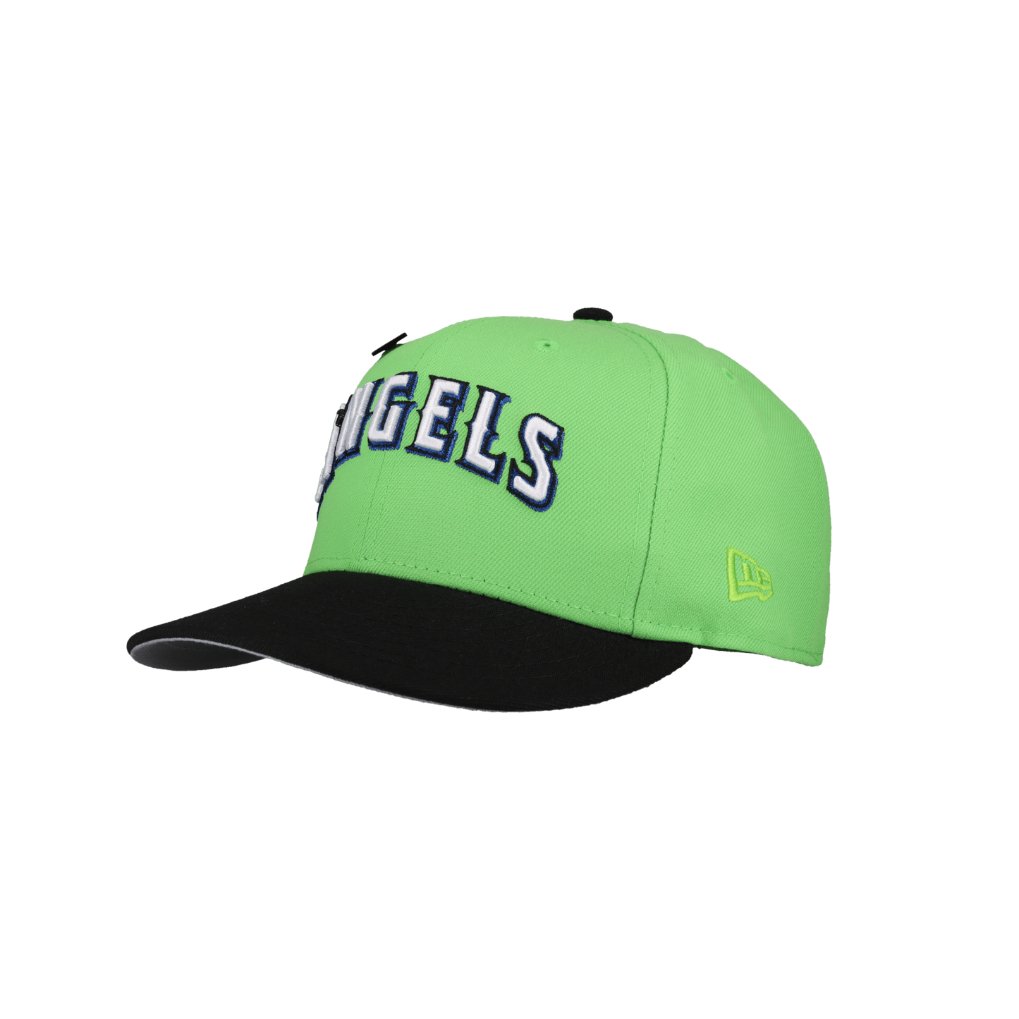 Anaheim Angels 50th Anniversary Lime 59Fifty Fitted Hat - Lucid Soles