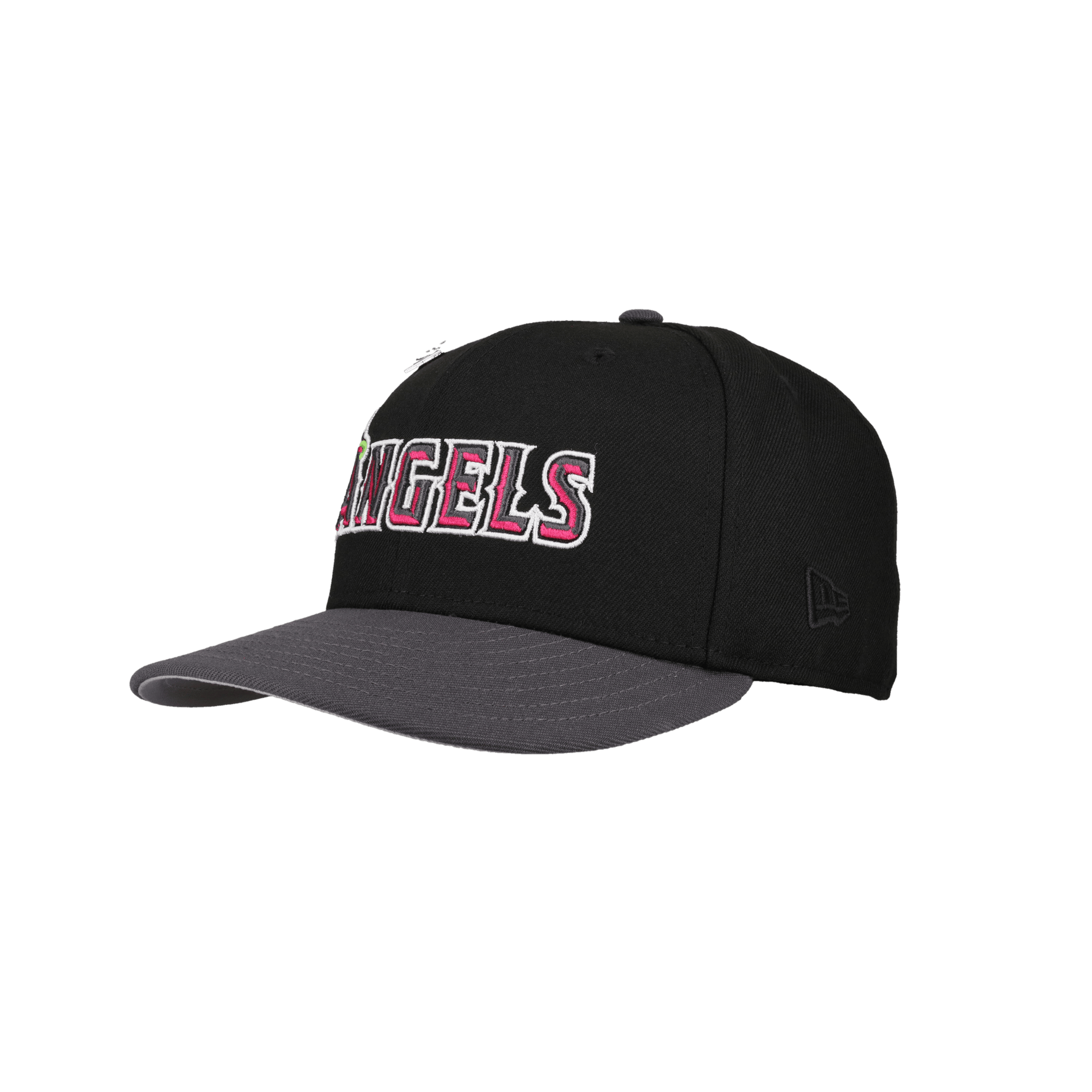 Anaheim Angels 1989 All Star Game Script Graphite/Black 59Fifty Fitted Hat - Lucid Soles