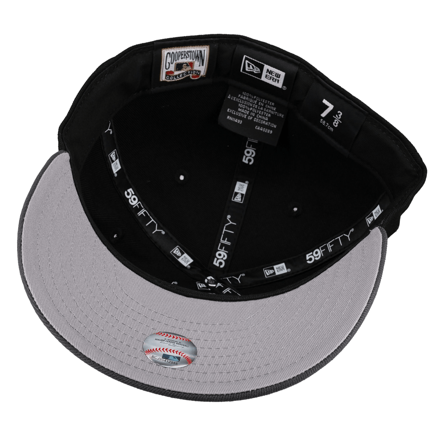 Anaheim Angels 1989 All Star Game Script Graphite/Black 59Fifty Fitted Hat - Lucid Soles