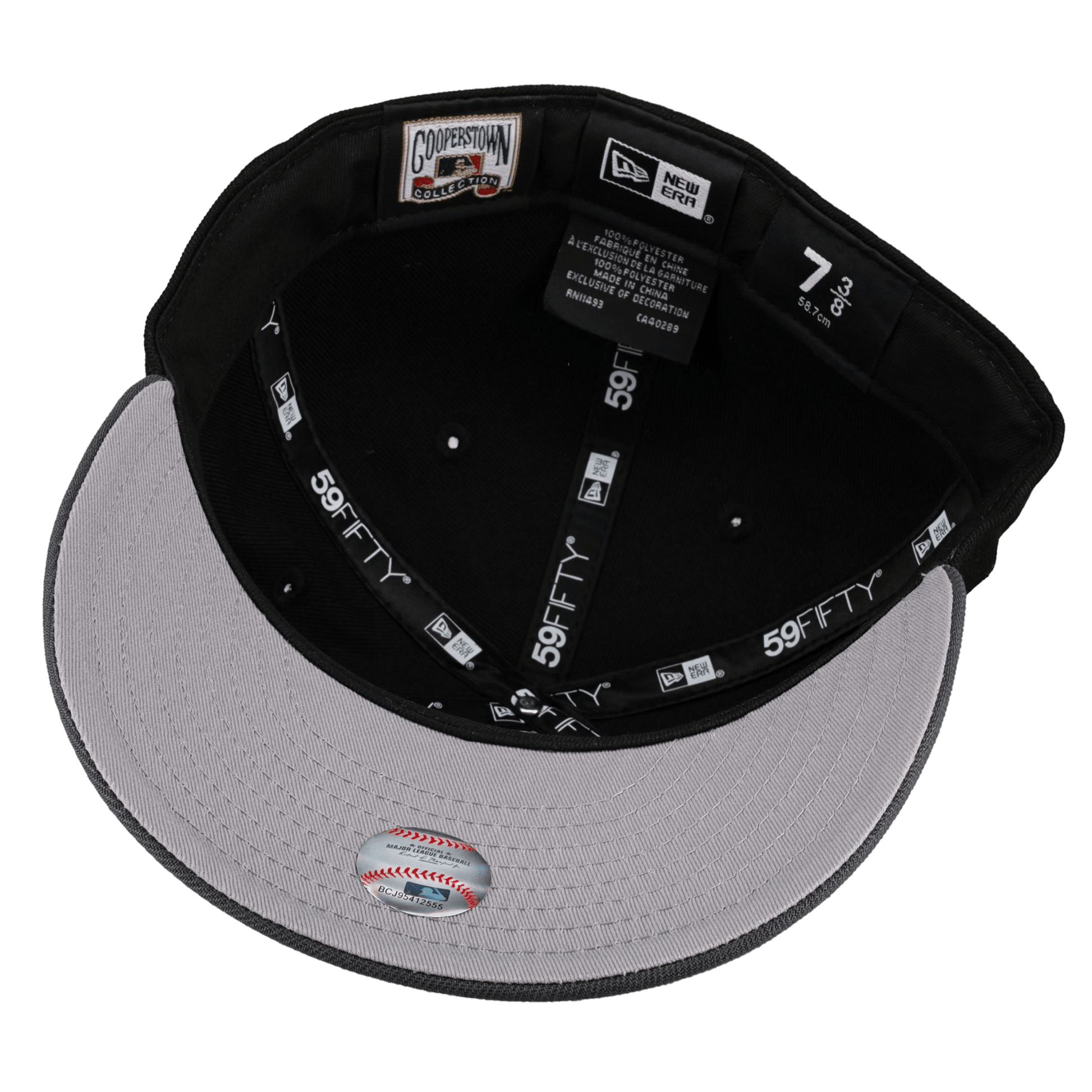 Anaheim Angels 1989 All Star Game Script Graphite/Black 59Fifty Fitted Hat - Lucid Soles