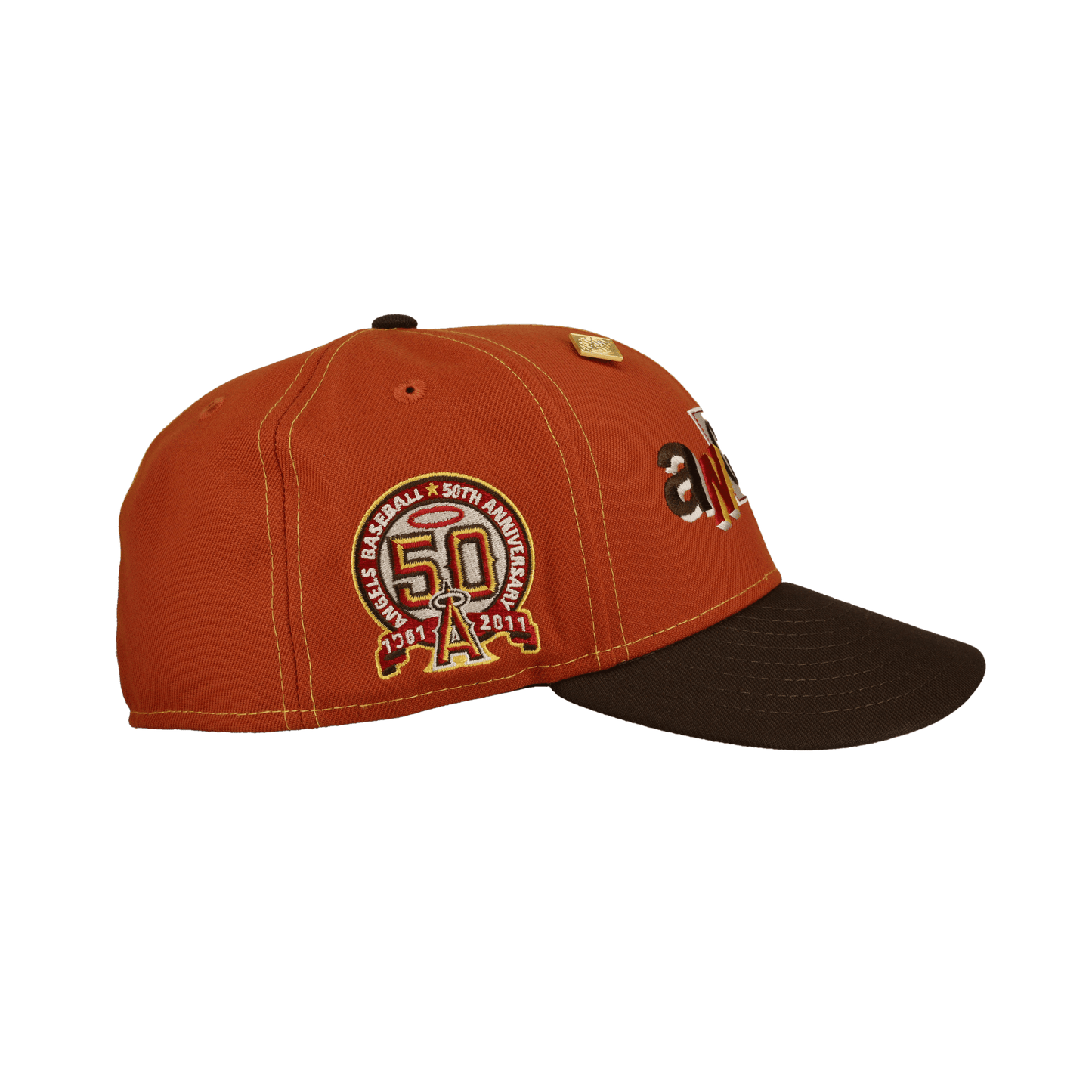Anaheim Angels 50th Season "Fall Split" 59Fifty Fitted Hat - Lucid Soles
