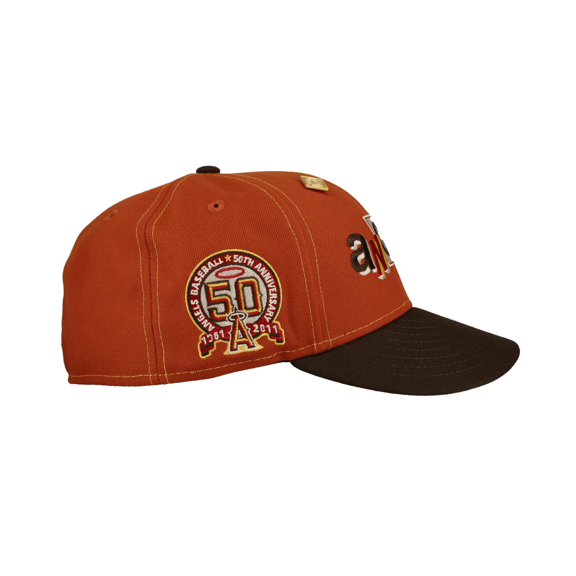 Anaheim Angels 50th Season "Fall Split" 59Fifty Fitted Hat - Lucid Soles