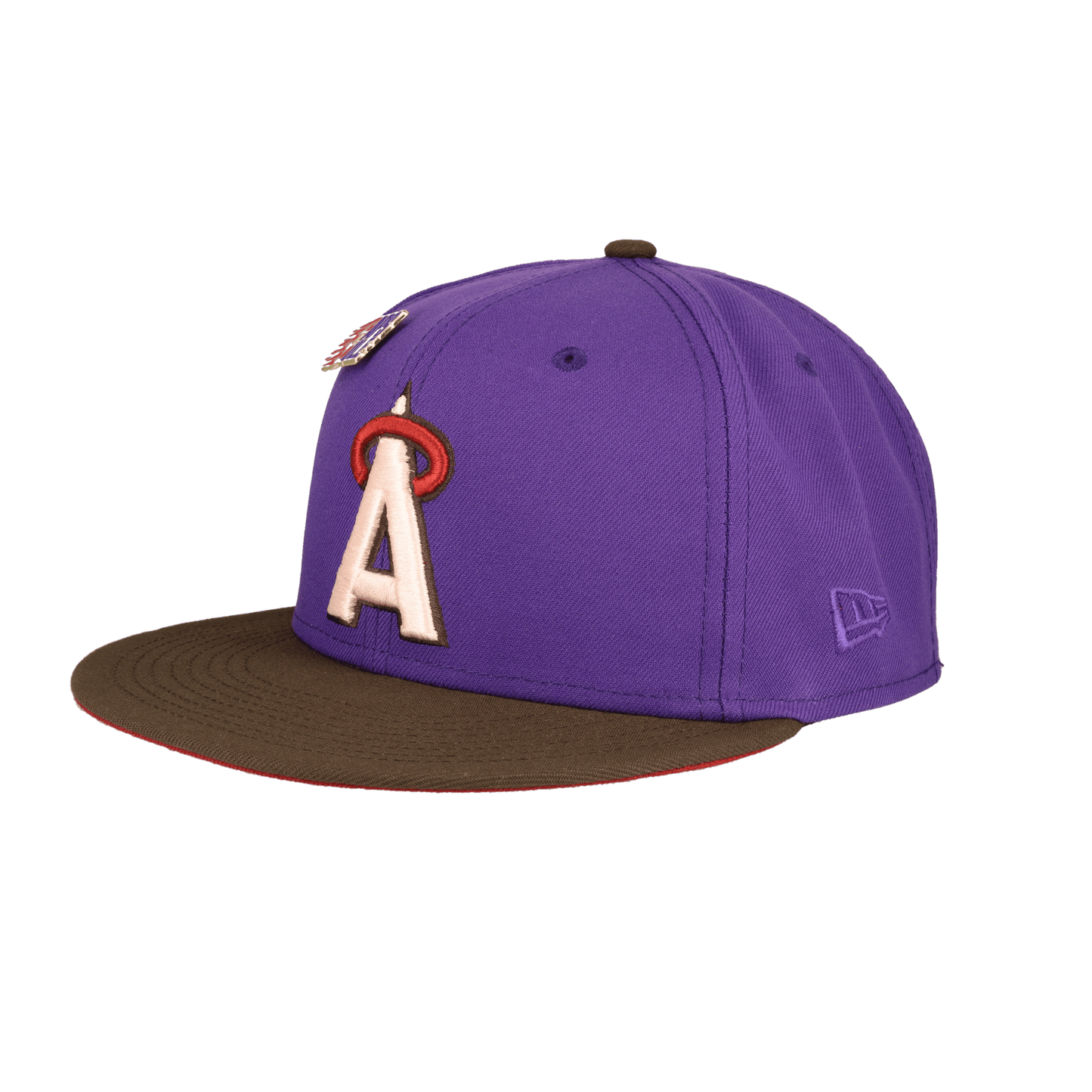 California Angels Nitro Purple 1989 All Star Game Fitted Hat - Lucid Soles