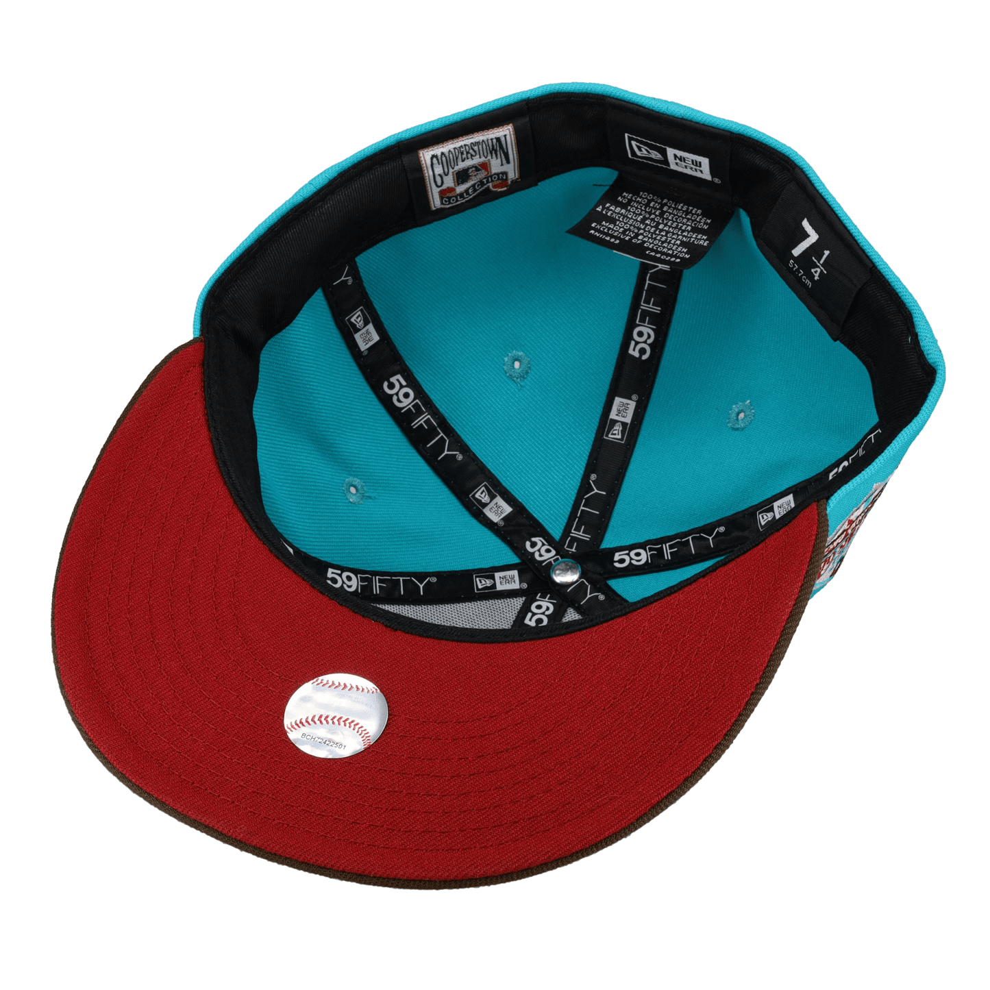 California Angels Nitro Teal 1989 All Star Game Fitted Hat - Lucid Soles