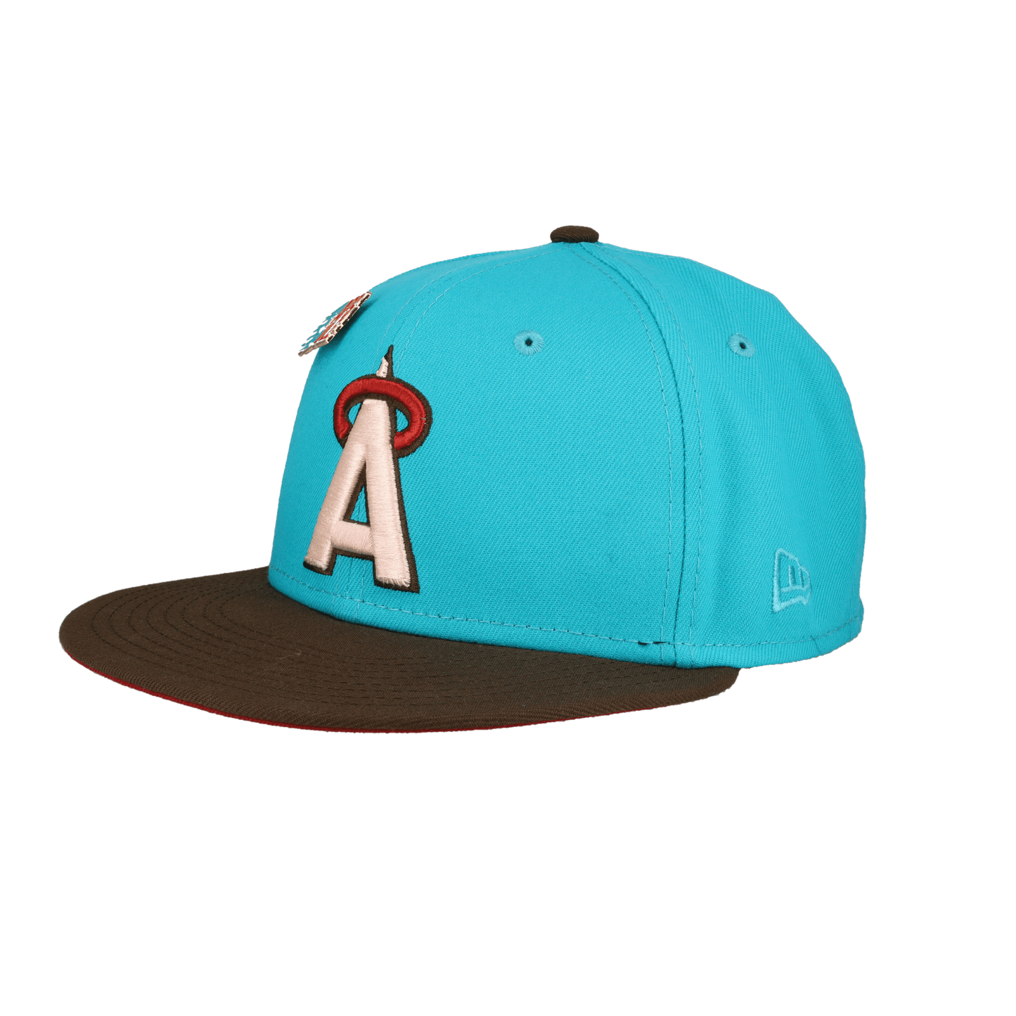 California Angels Nitro Teal 1989 All Star Game Fitted Hat - Lucid Soles
