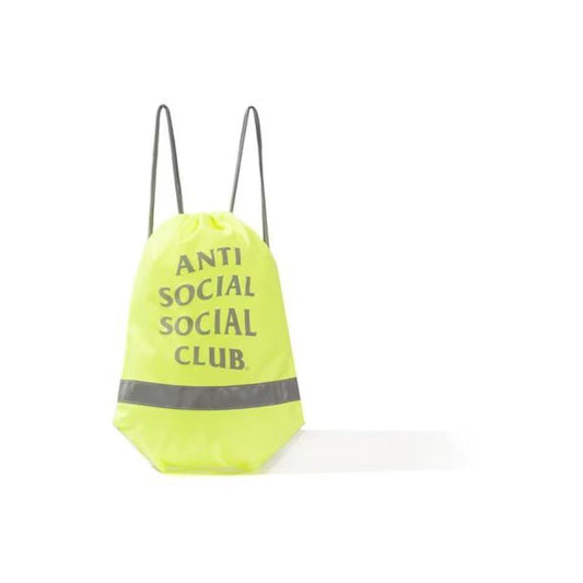 Anti Social Social Club 6th Period Sports Bag Safety Green - Lucid Soles