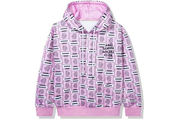 Anti Social Social Club Balcony Hoodie Multi - Lucid Soles