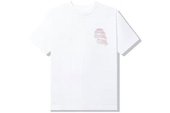 Anti Social Social Club Neon Lights And A Lot Of Rain T-shirt White - Lucid Soles
