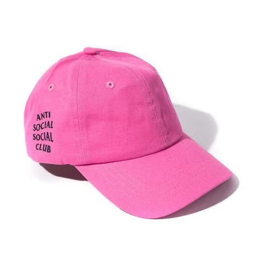 Anti Social Social Club WEIRD Cap Hot Pink - Lucid Soles