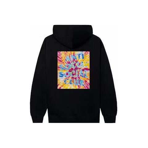 Anti Social Social Club What A Trip No Vacation Hoodie Black - Lucid Soles