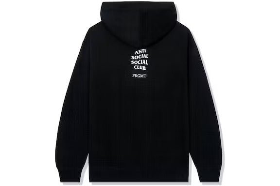 Anti Social Social Club x Fragment Called Interference Hoodie (FW22) Black - Lucid Soles