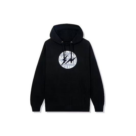 Anti Social Social Club x Fragment Called Interference Hoodie (FW22) Black - Lucid Soles