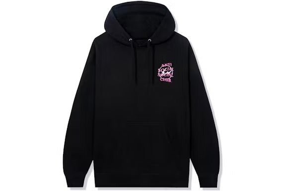 Anti Social Social Club X Fragment Precious Petals Hoodie (FW22) Black Pink - Lucid Soles