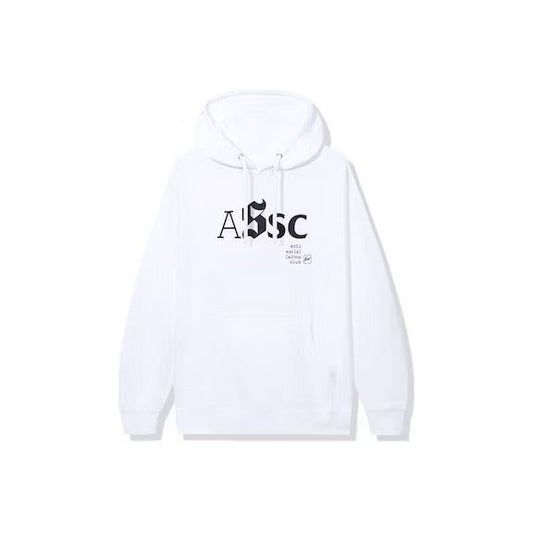 Anti Social Social Club x Fragment Type A Hoodie (FW22) White - Lucid Soles