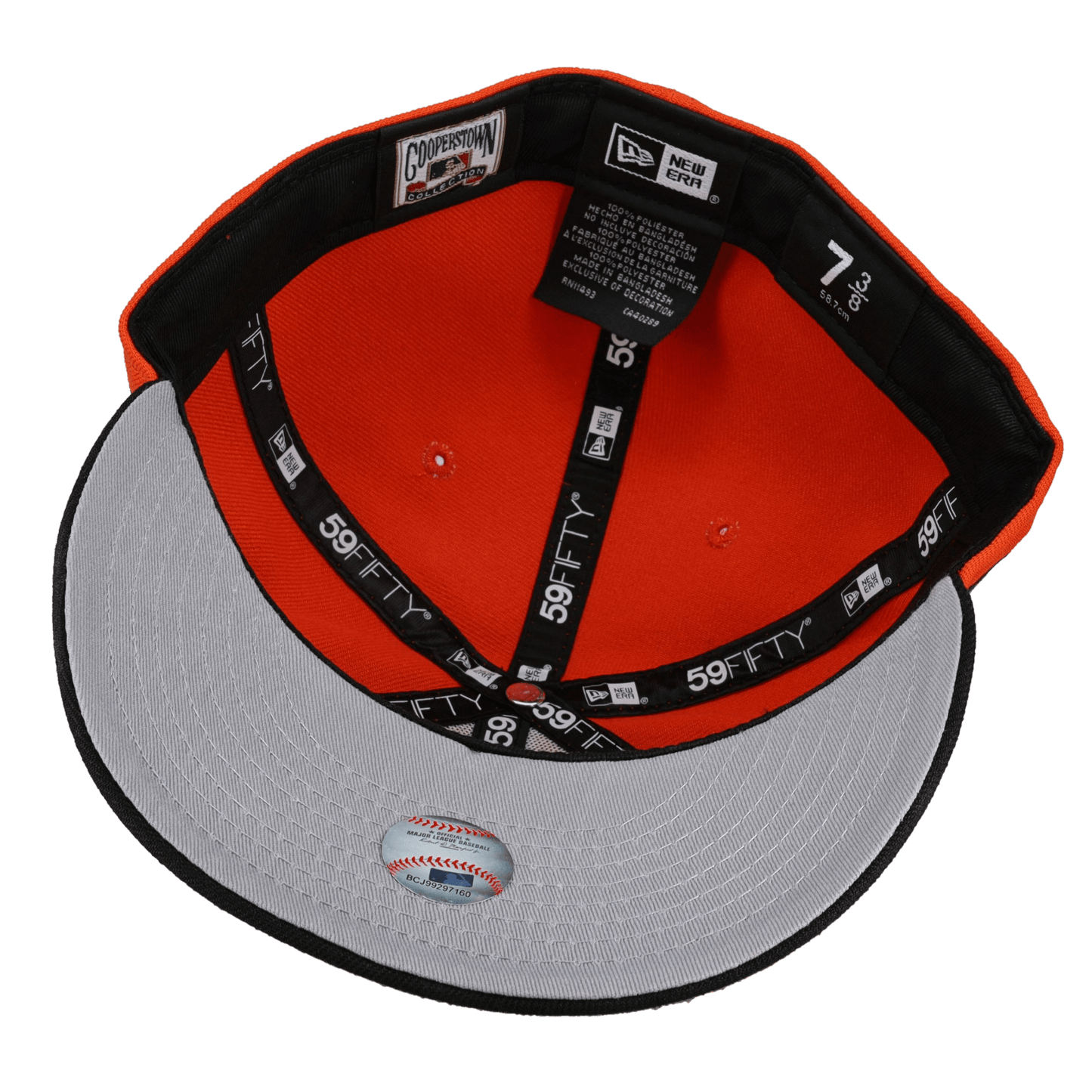 Arizona Diamondbacks 25th Anniversary Orange Gradient Metallic 59Fifty Fitted Hat - Lucid Soles