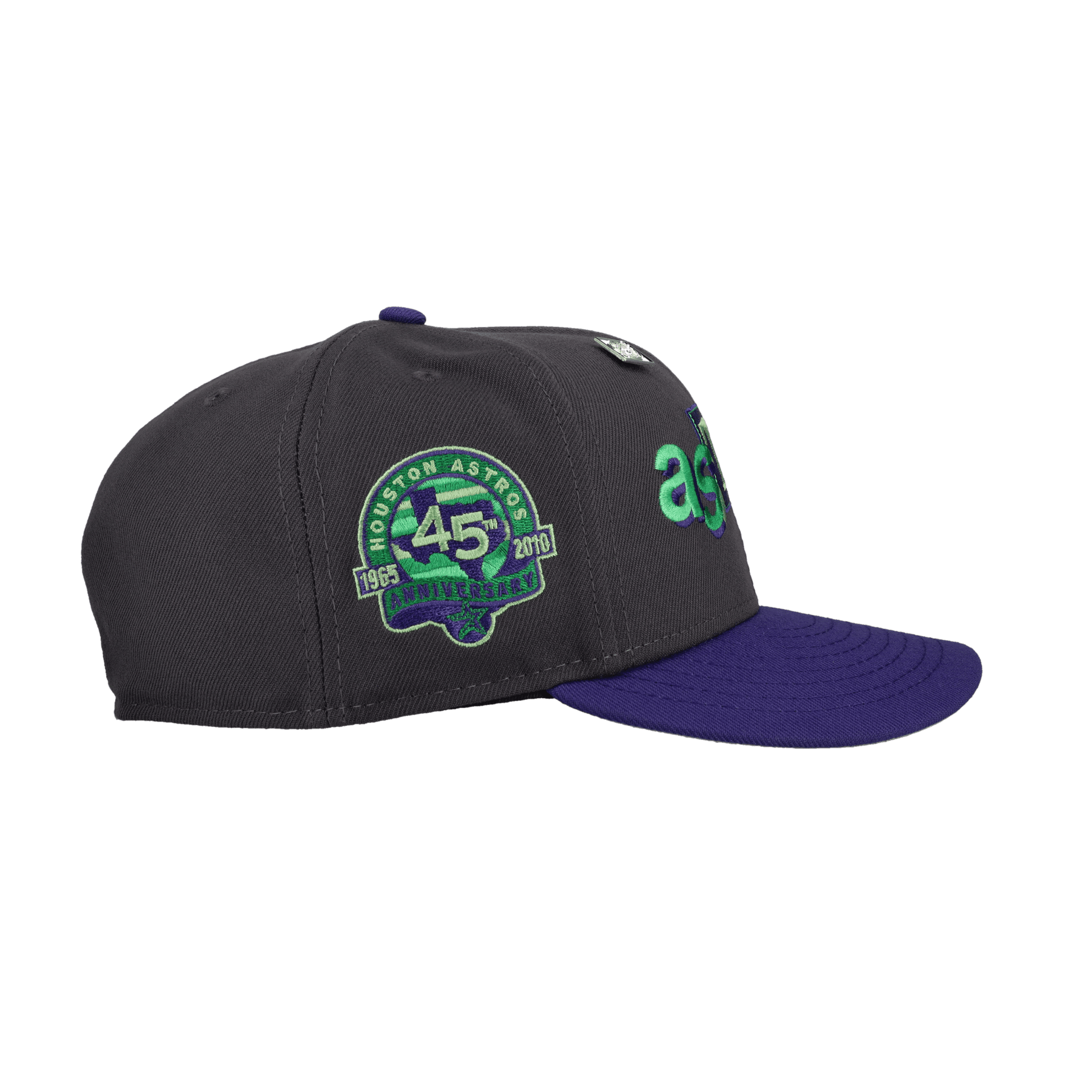 Houston Astros 45th Anniversary Ransom "Skunk" 59Fifty Fitted Hat - Lucid Soles