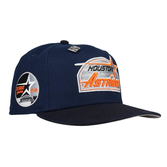 Houston Astros 35 Great years Navy 2 Tone 59Fifty Fitted Hat - Lucid Soles