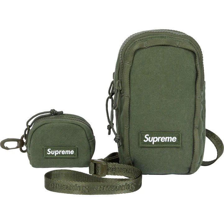 Supreme Camera Bag + Mini Pouch Olive - Lucid Soles
