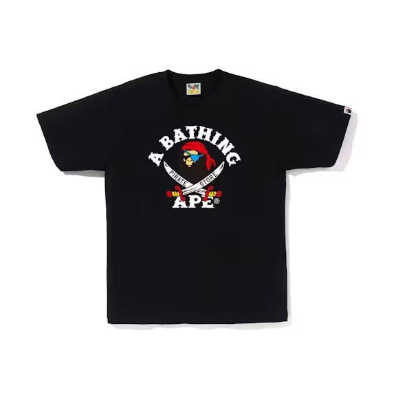 BAPE APE PIRATE TEE (BLACK) - Lucid Soles