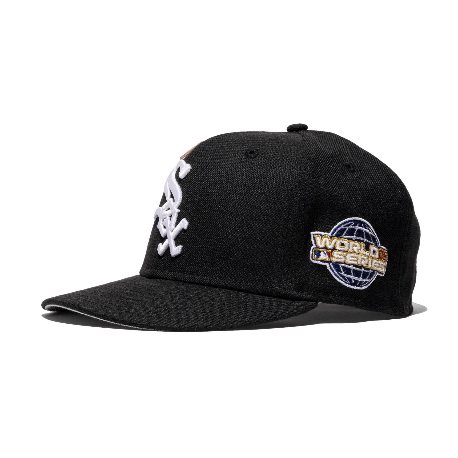 Chicago White Sox 2005 World Series Patch Fitted Hat - Lucid Soles