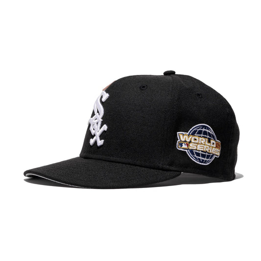 Chicago White Sox 2005 World Series Patch Fitted Hat - Lucid Soles