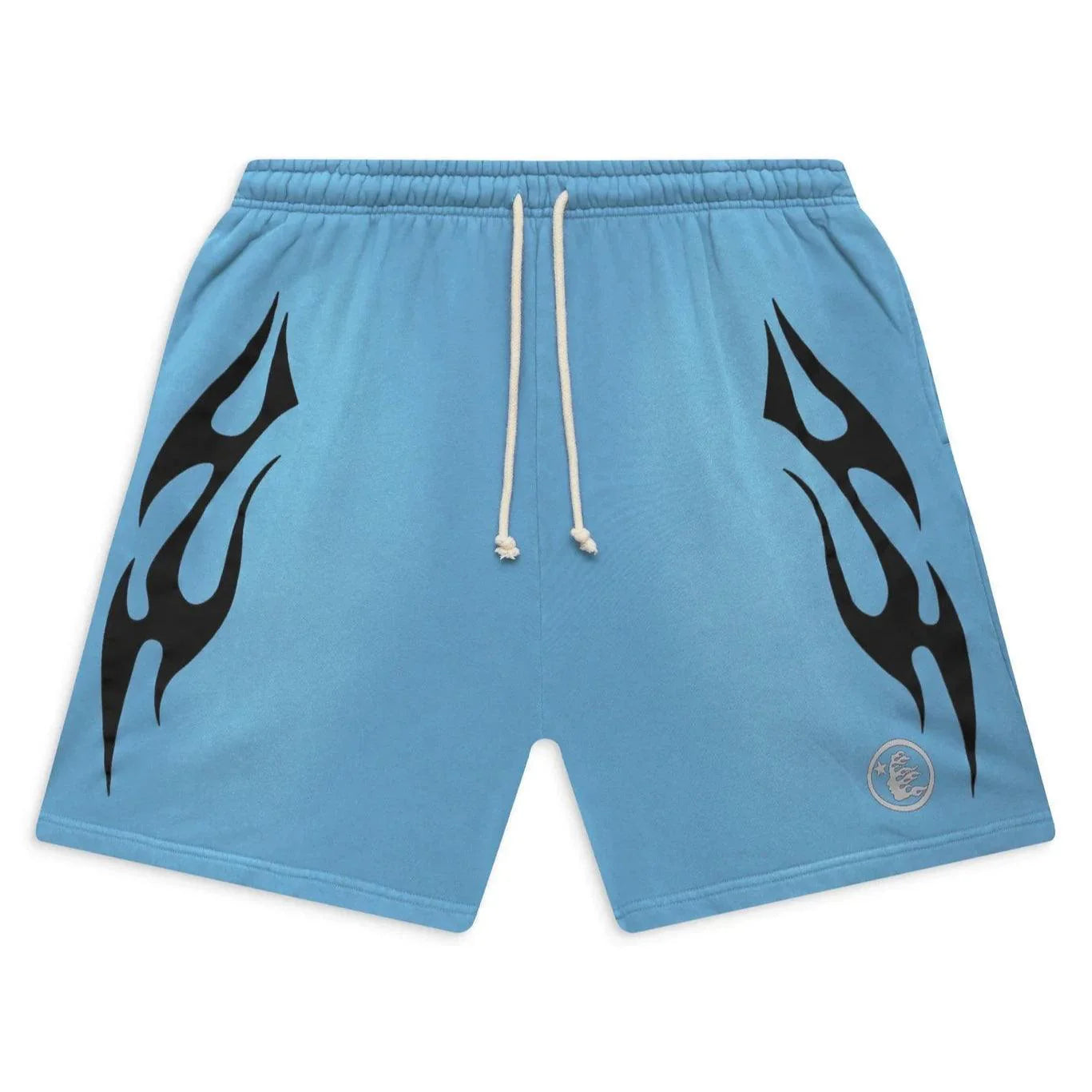 Hellstar Studios Flame Shorts (Blue)