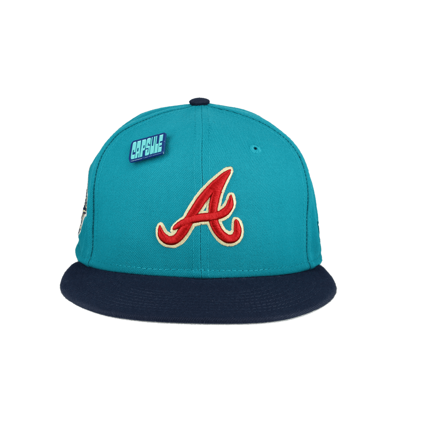 Atlanta Braves Real Teal Collection 1996 World Series 59Fifty - Lucid Soles