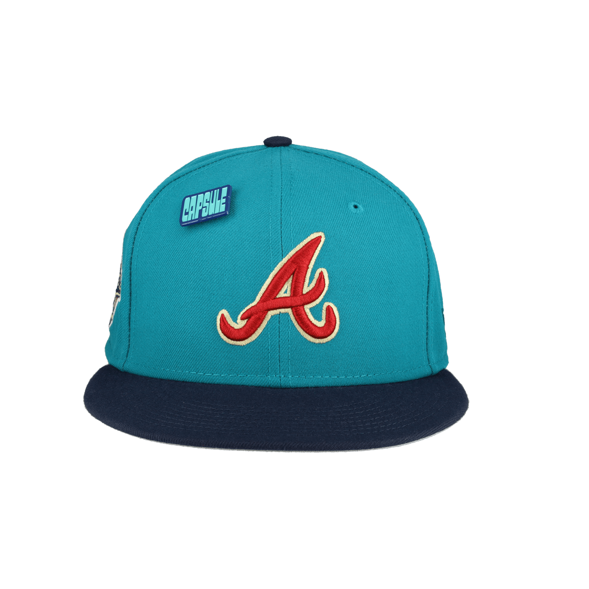 Atlanta Braves Real Teal Collection 1996 World Series 59Fifty - Lucid Soles