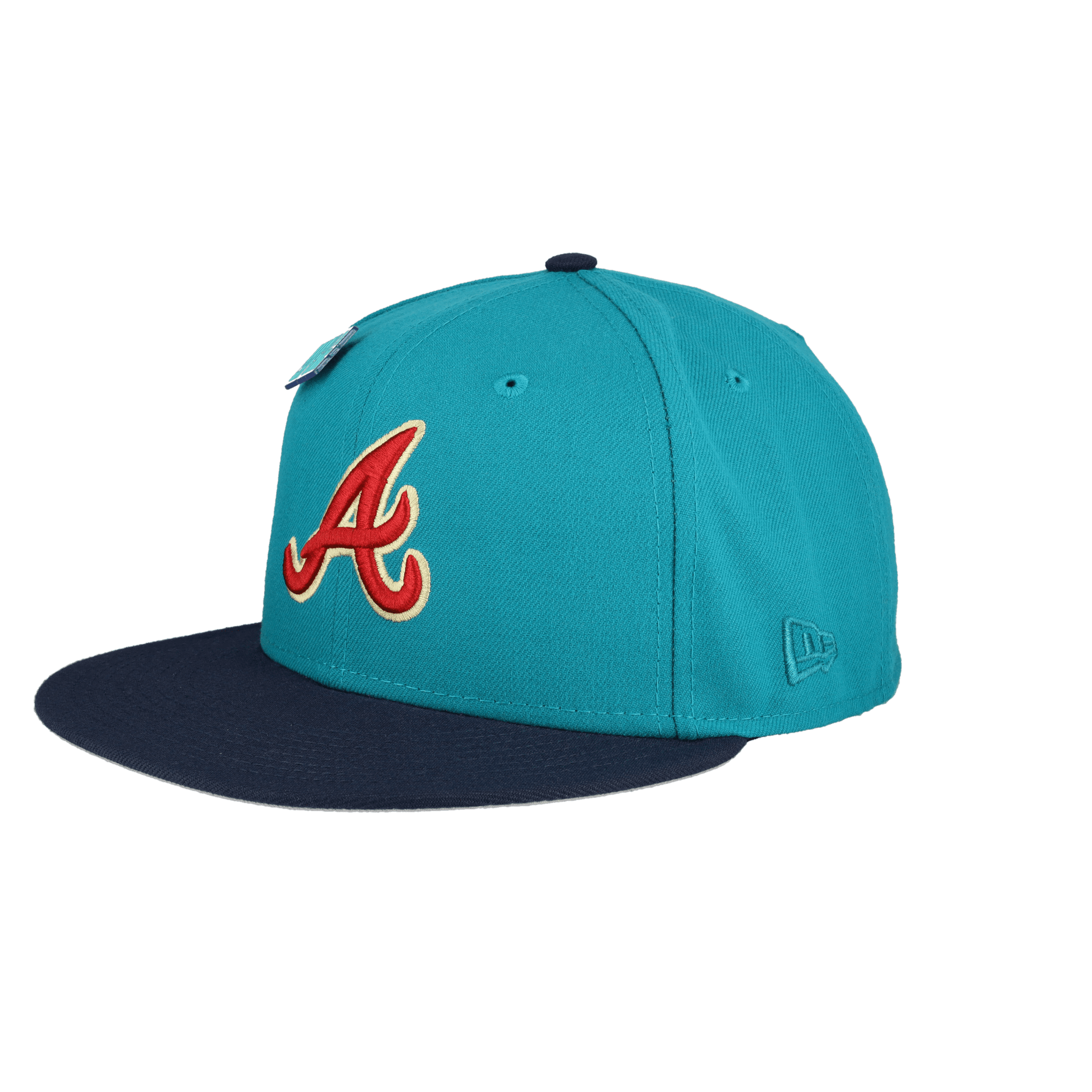 Atlanta Braves Real Teal Collection 1996 World Series 59Fifty - Lucid Soles
