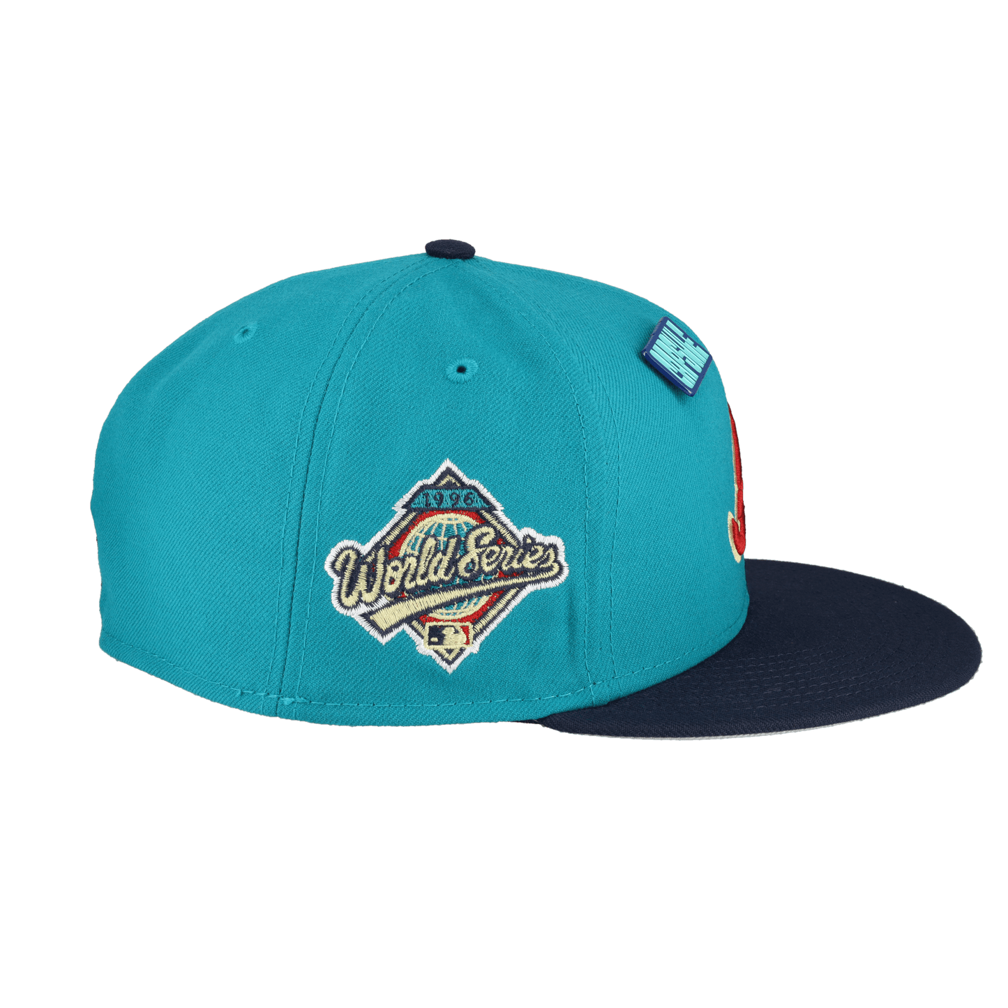 Atlanta Braves Real Teal Collection 1996 World Series 59Fifty - Lucid Soles