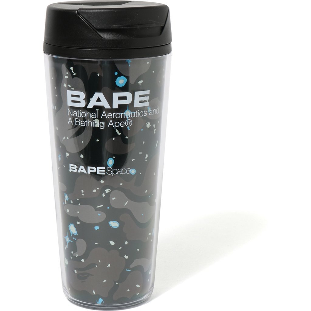 BAPE Space Camo Tumbler Black - Lucid Soles