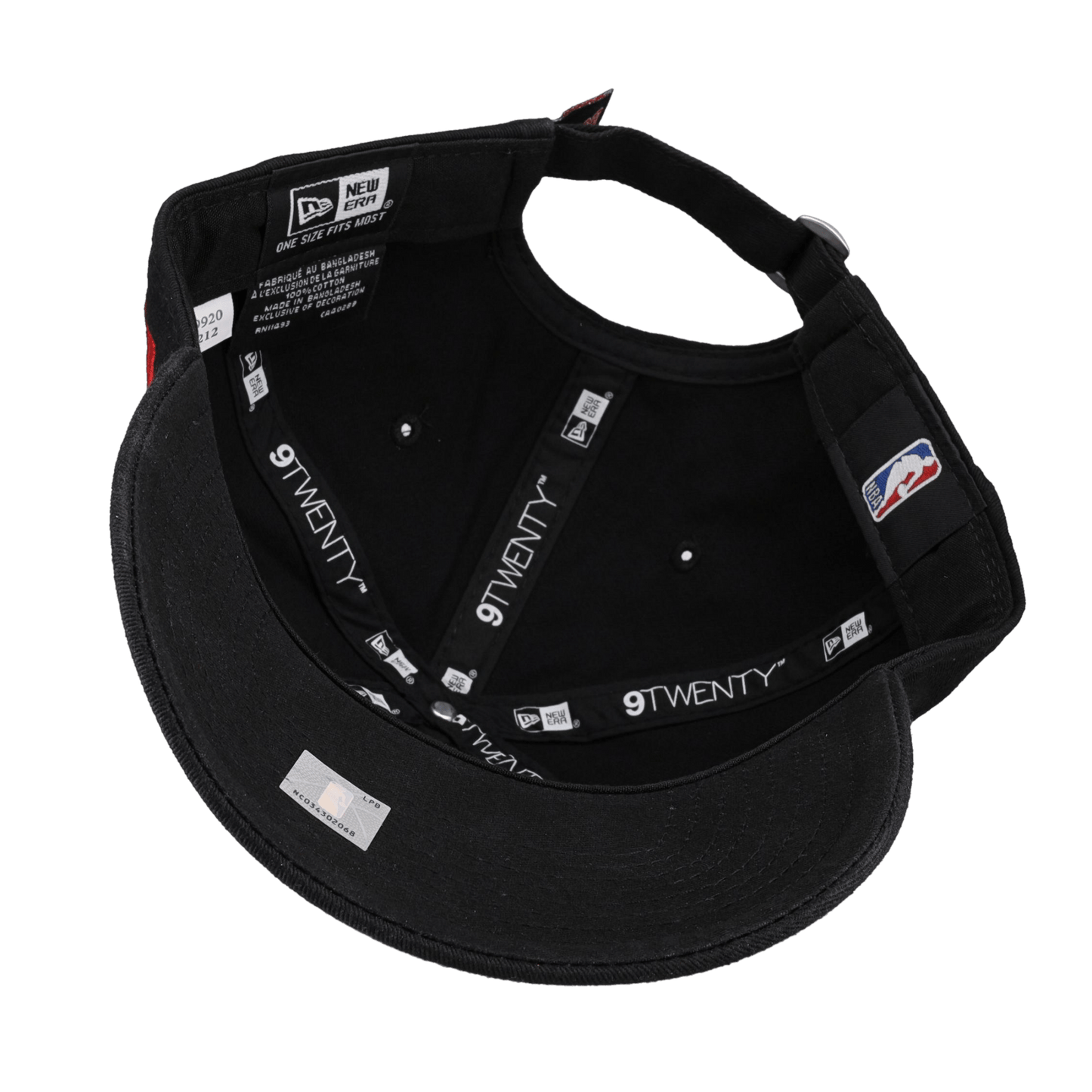 Chicago Bulls New Era 9Twenty Adjustable Hat (Black) - Lucid Soles