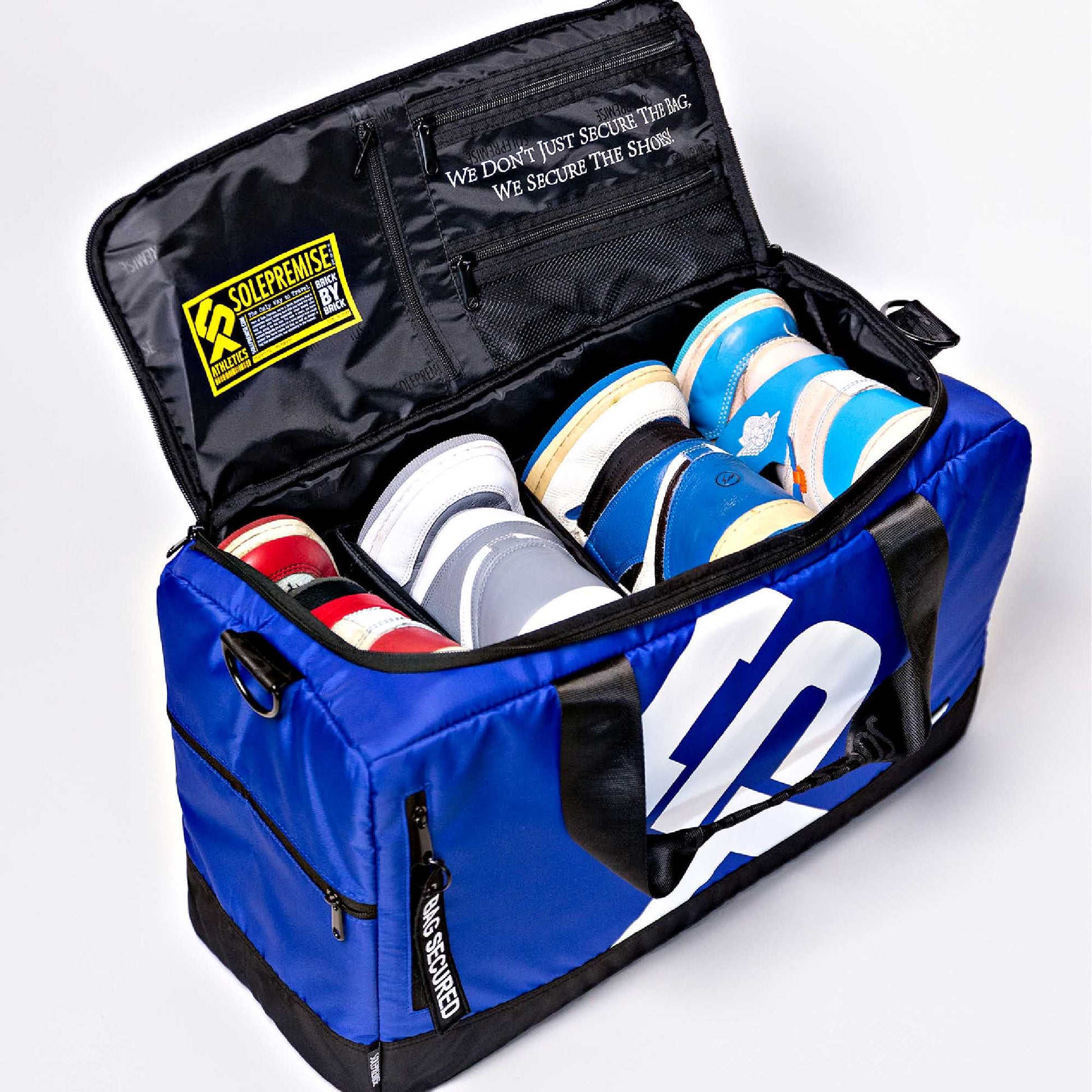 Blue Sneaker Duffle - Lucid Soles