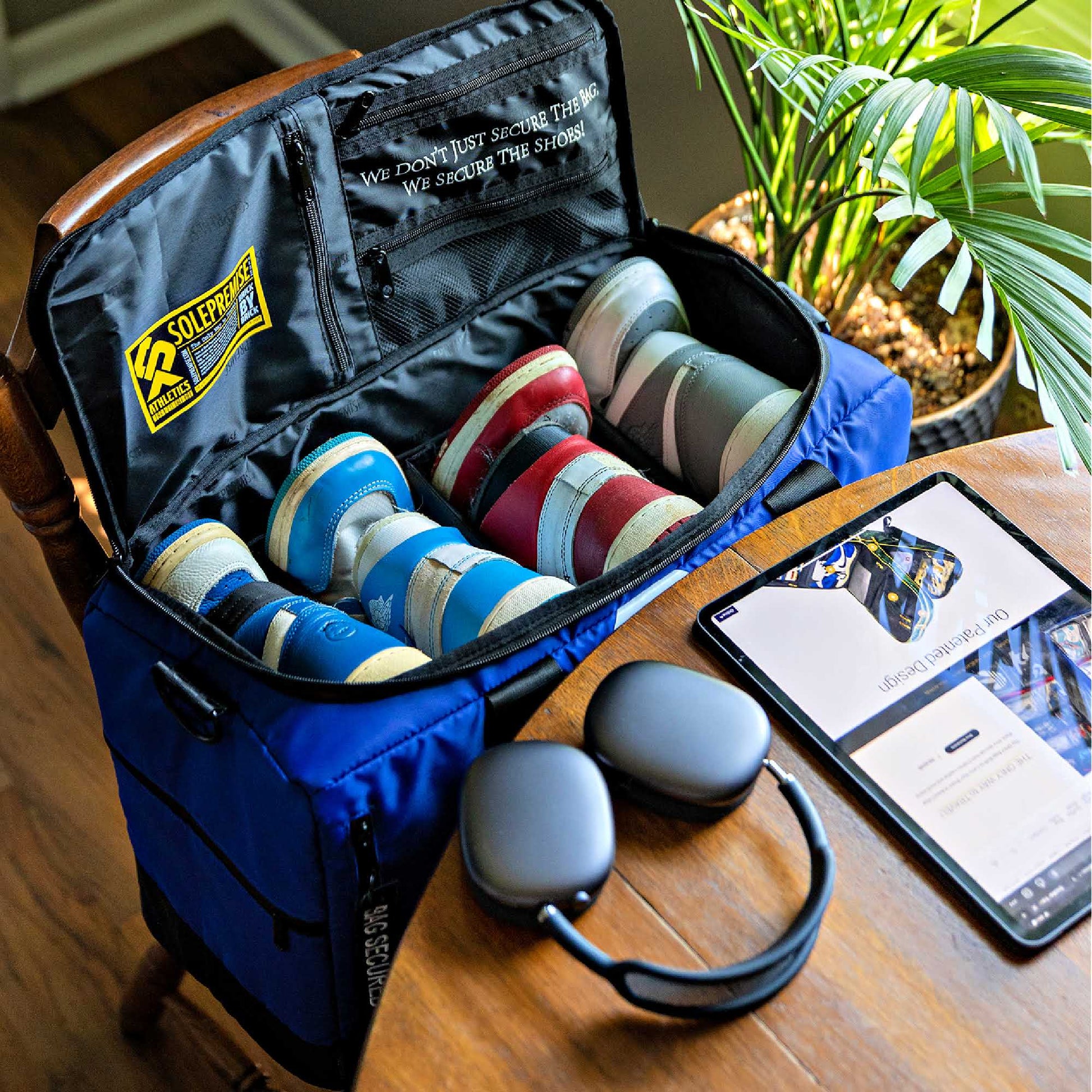 Blue Sneaker Duffle - Lucid Soles