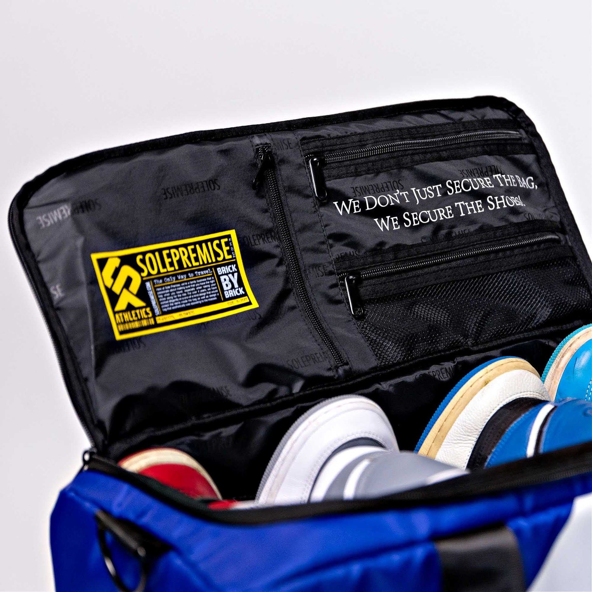 Blue Sneaker Duffle - Lucid Soles