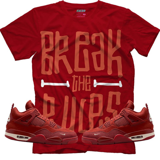 Break The Rules (Air Jordan 4 Brick By Brick) T-Shirt - Lucid Soles