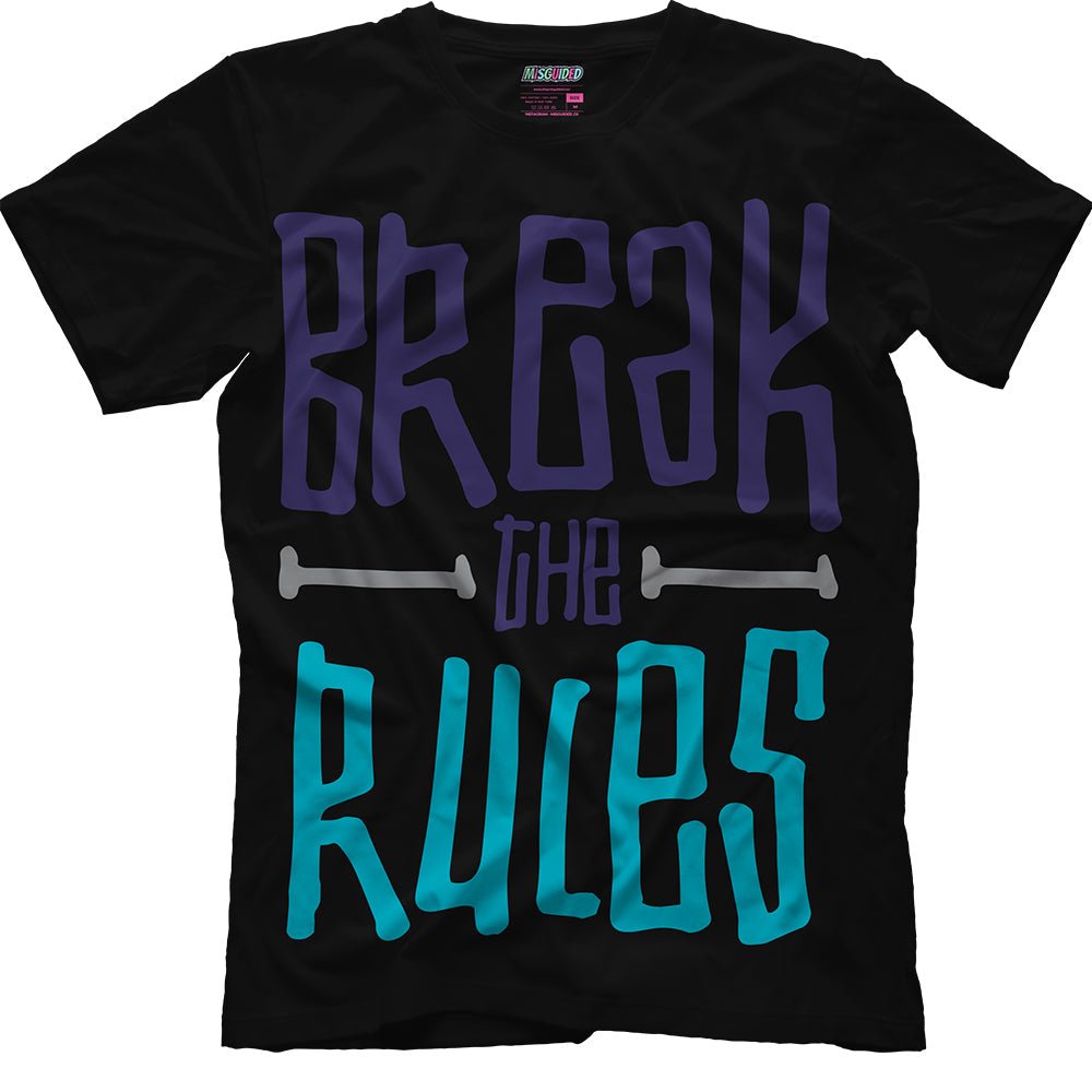 Break The Rules (Air Jordan 8 Aqua) T-Shirt - Lucid Soles