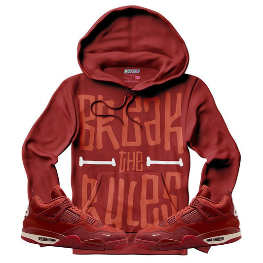 Break The Rules (Air Jordan 4 Brick By Brick) Hoodie - Lucid Soles