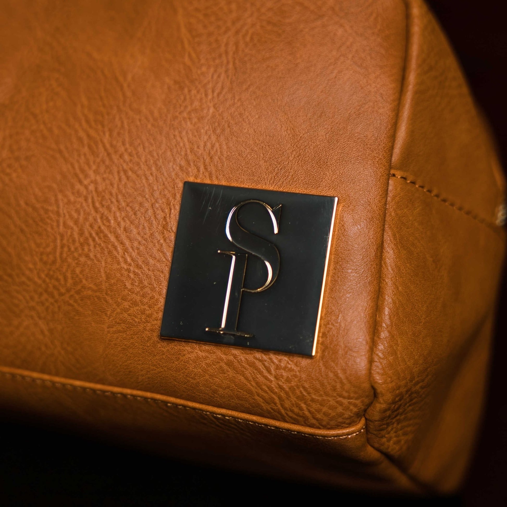 Brown Leather Toiletry Bag - Lucid Soles