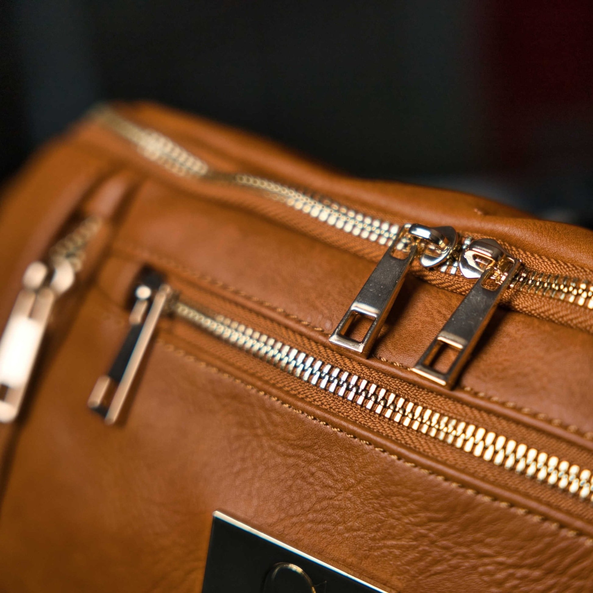 Brown Luciano Leather Sling Bag - Lucid Soles