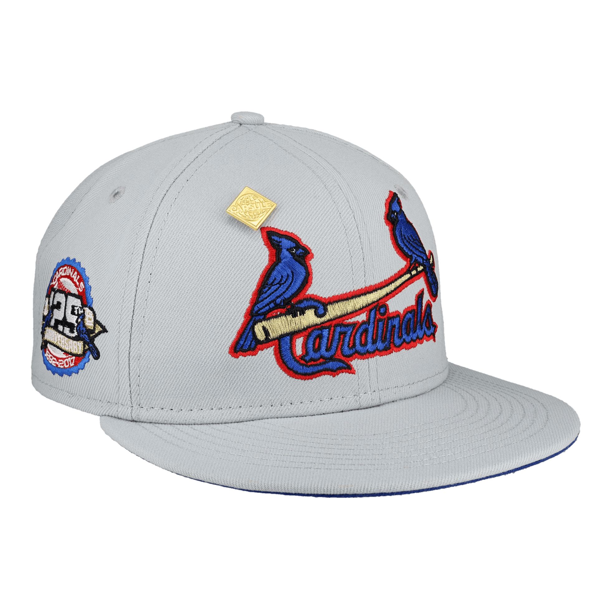 St. Louis Cardinals 125th Anniversary Side Patch 59Fifty Fitted Hat - Lucid Soles