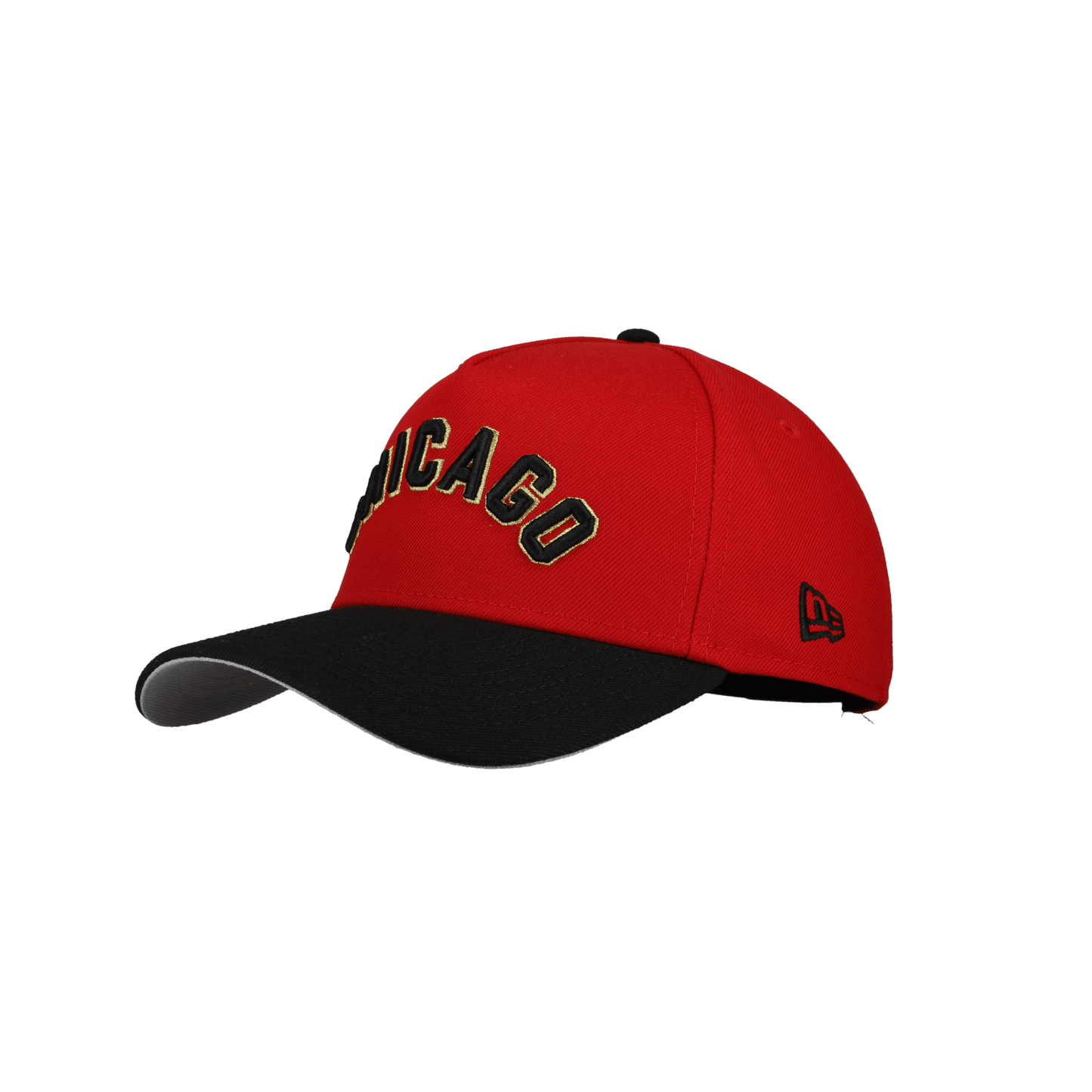 Chicago White Sox 9Forty A Frame Snapback Hat (Black/Red/Gold) - Lucid Soles