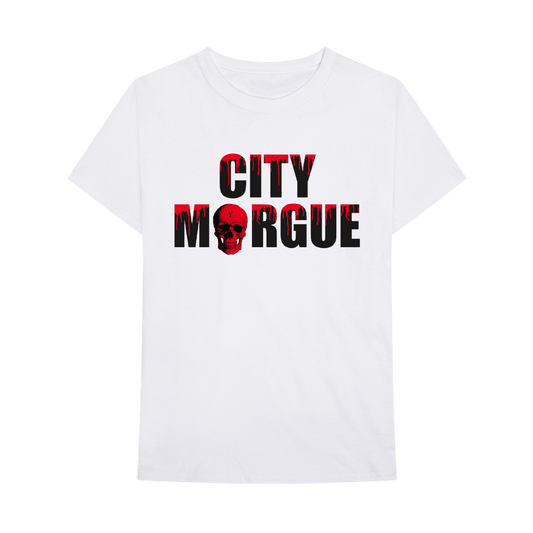 City Morgue x Vlone Dogs Tee White - Lucid Soles
