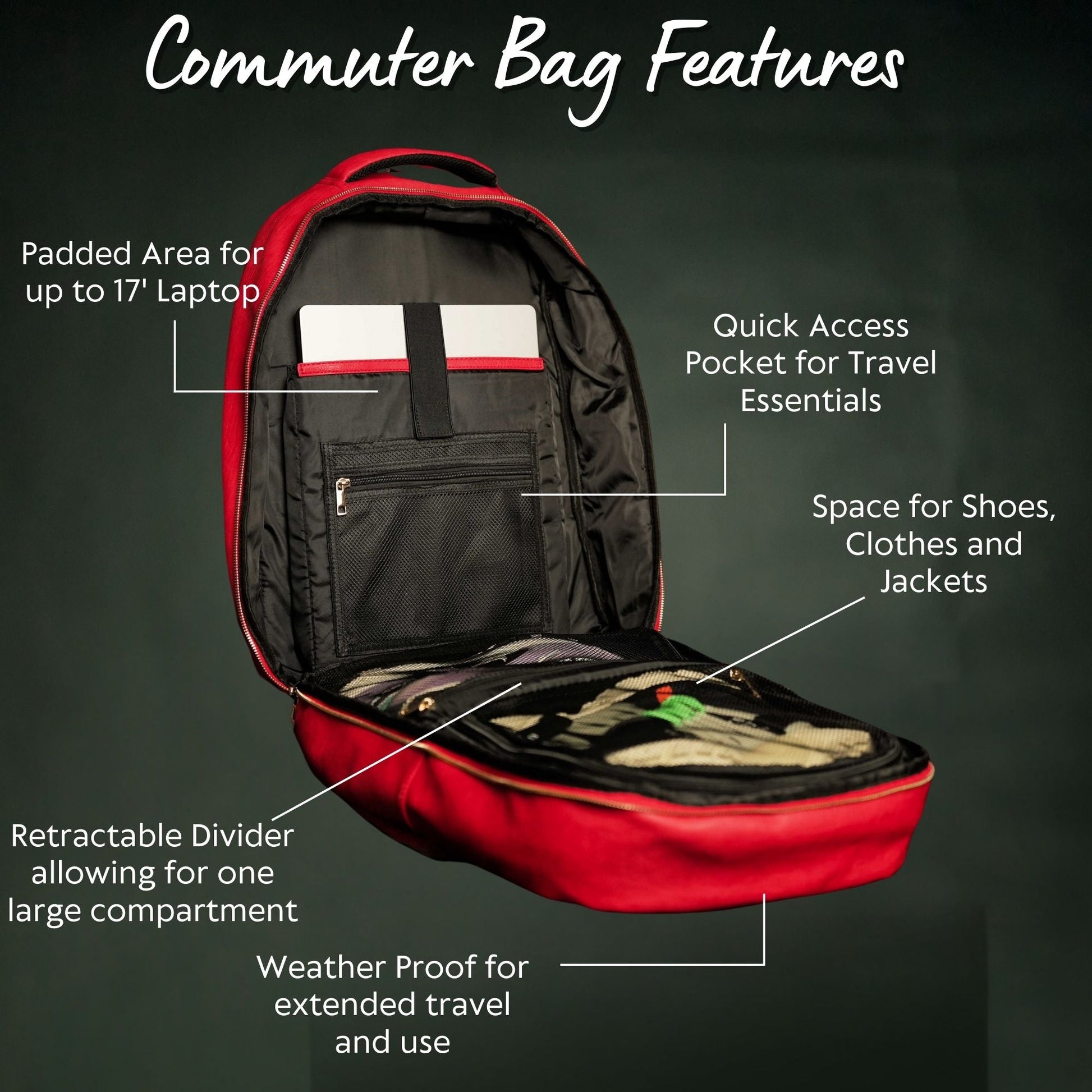 Brown Leather Commuter Bag - Lucid Soles