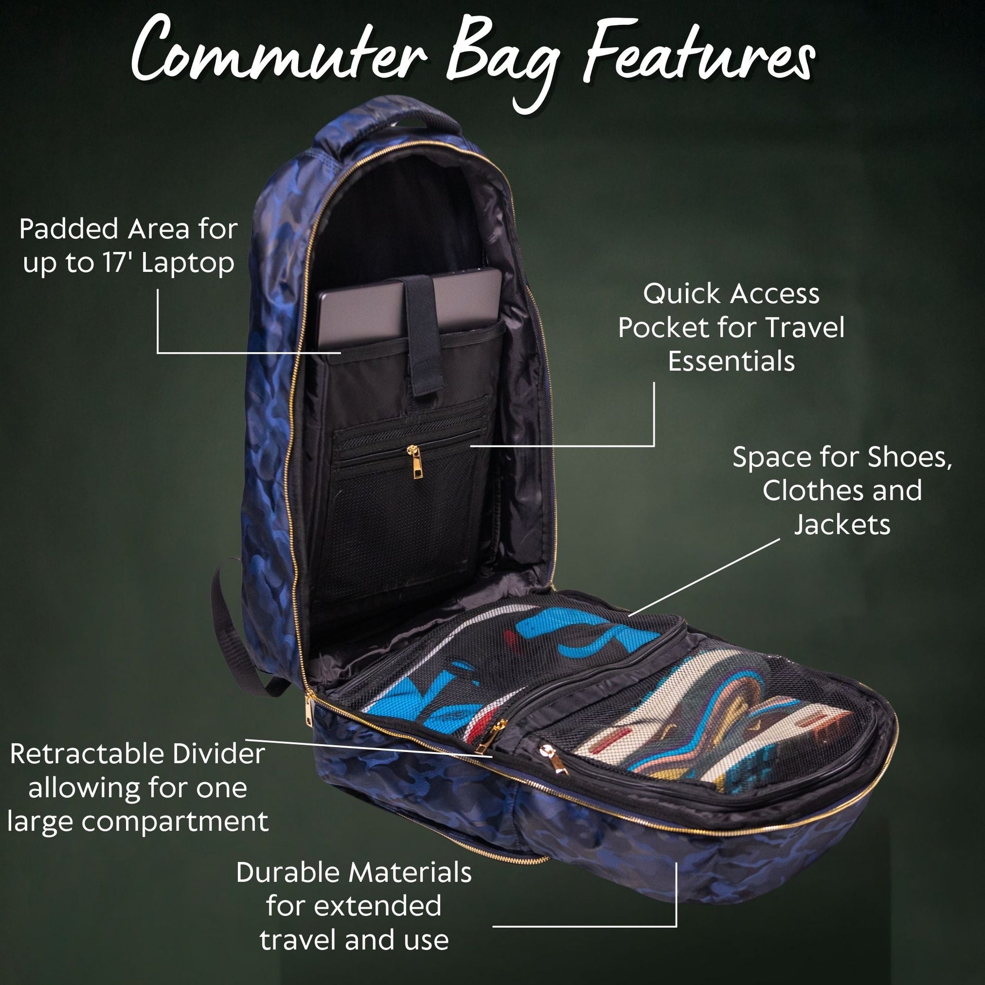 Baby Blue Leather Commuter Bag - Lucid Soles