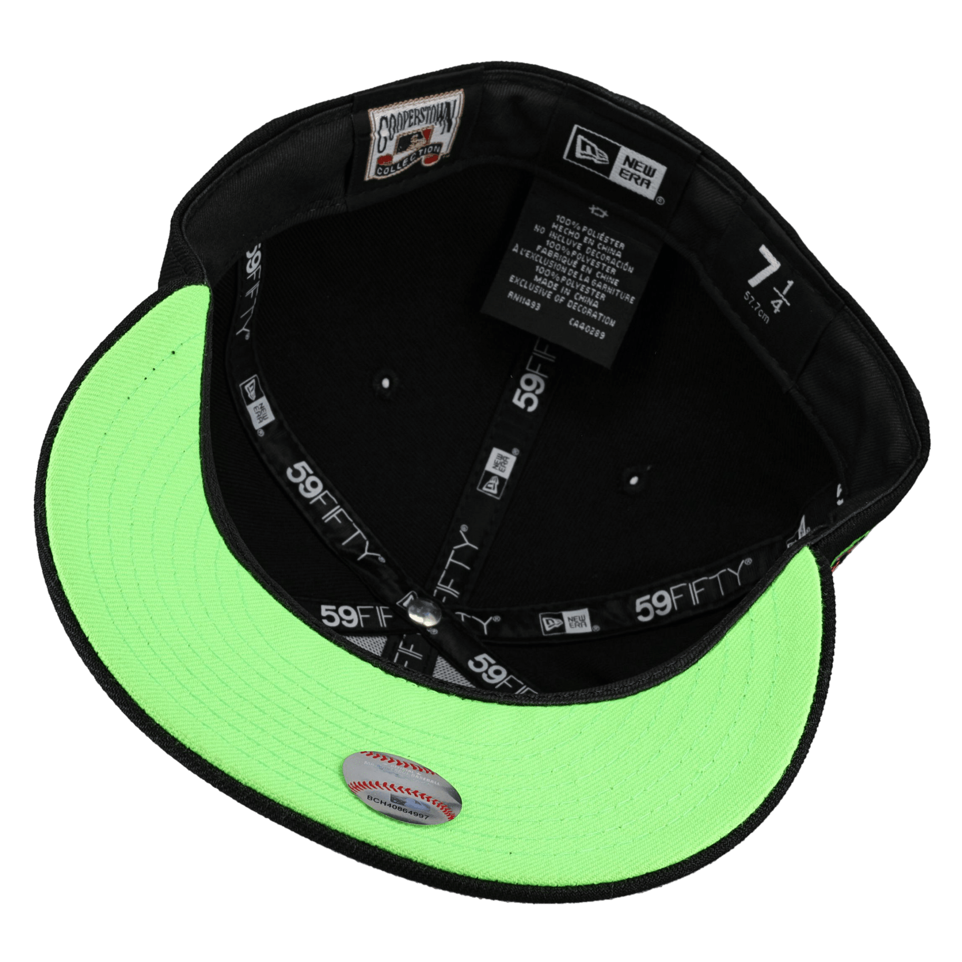 Chicago Cubs Neon 1908 World Series 59fifty Fitted Hat - Lucid Soles