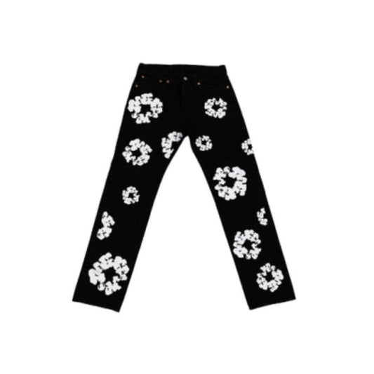 Denim Tears x Levi's Cotton Wreath Jean Black - Lucid Soles