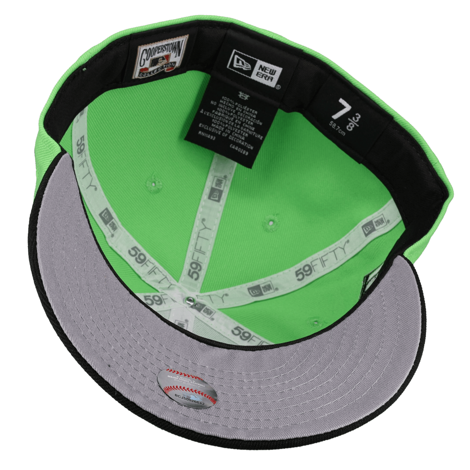 Arizona Diamondbacks 25th Anniversary Lime Metallic 59Fifty Fitted Hat - Lucid Soles
